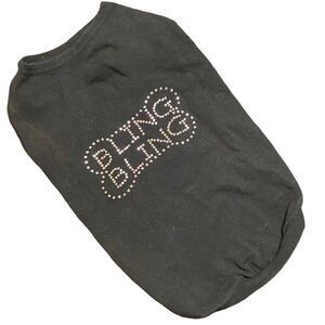 Rhinestone BLING BLING Dog T Shirt